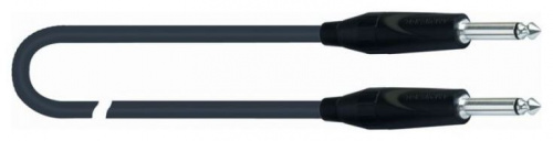 QUIK LOK S198-6AM BK готовый инструментальный кабель серии Professional, длина 6 метров, jack mono Amphenol, черн
