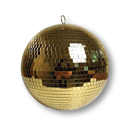 AstraLight AMB030 Gold шар зеркальный золотой без привода, d=30 см
