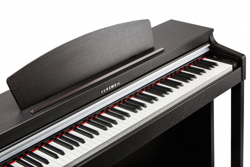 Kurzweil M130W SR Цифровое пианино, 88 молоточковых деревянных клавиш, полифония 256, цвет палисандр фото 3