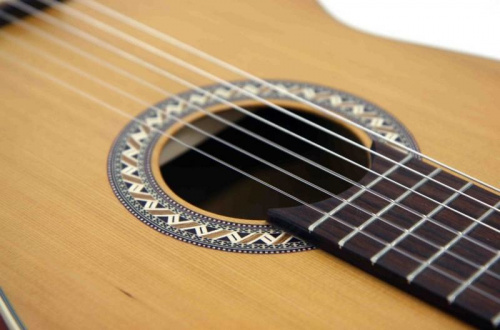 PRO ARTE GC 240 II гитара классическая, верхняя дека массив кедра, матовый лак фото 6