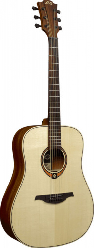 LAG T-88D Акустическая гитара Дредноут, цвет натуральный