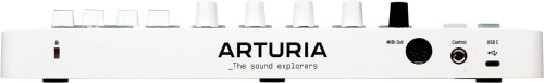 Arturia MiniLAB 3 25 клавишная MIDI-клавиатура - пэд-контроллер, 9 регуляторов, 8 RGB пэдов, 8 фейдеров, дисплей, сенсорные регуляторы Pitch/Modulatio фото 3
