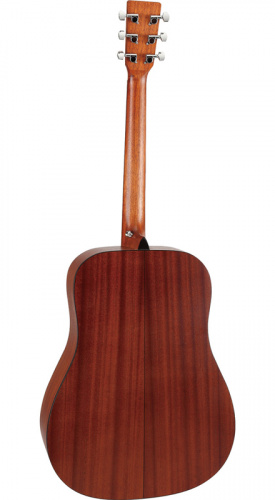 SX SD304 Гитара акустическая, верхняя дека ель, нижняя дека и обечайка: сапеле фото 2