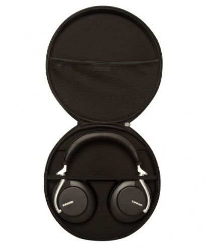 SHURE SBH2350-BK-EFS Премиальные полноразмерные Bluetooth наушники AONIC50 с шумоподавлением, цвет черный. фото 2