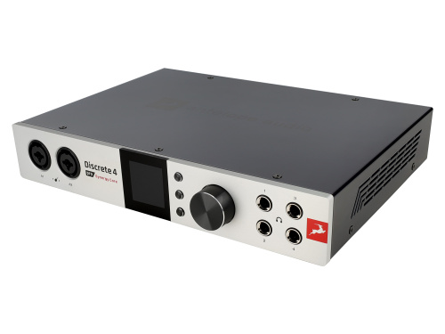 Antelope Audio Discrete 4 Pro Synergy Core Аудиоинтерфейс 24 бит/192 кГц, 14x20, аналоговые входы: 4, линейные выходы: 4, микрофонные предусилители: 4 фото 9