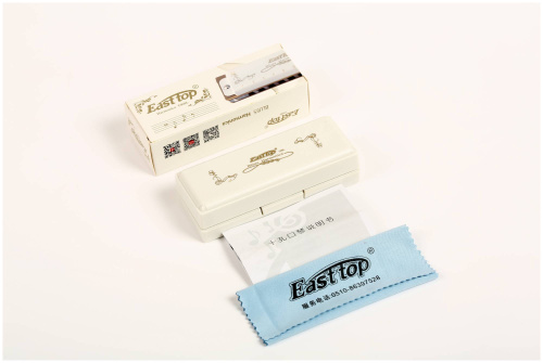 EASTTOP T008L G диатоническая губная гармошка, G фото 4