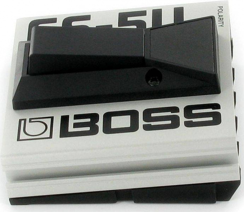 BOSS FS-5U педаль напольного переключения. Футсвитч раскрывающего типа. Подсоединятеся обычным кабелем Jack. Цвет - серебристый фото 4