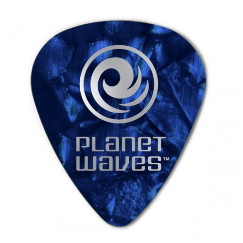 PLANET WAVES 1CBUP6-10 медиатор (1,00mm), (10шт), синий перламутр, Heavy, Standard