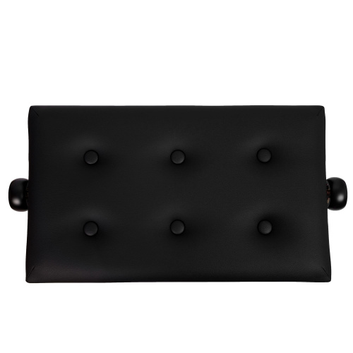 ROCKDALE RHAPSODY 130 BLACK деревянная банкетка с регулировкой высоты от 47 до 56см, размер сиденья 55x33 см, цвет черный фото 4