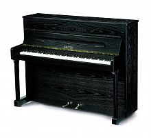 Sauter Carus 112 Ash Black Satined пианино, 112 см, цвет чёрный ясень, сатинированное, без банкетки