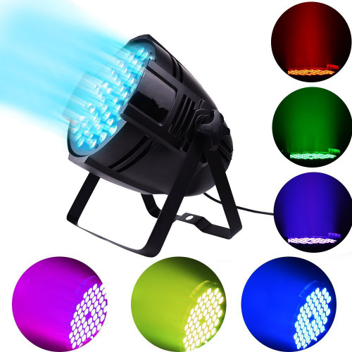 XLine Light LED PAR 5405 Светодиодный прибор. Источник света: 54х5 Вт RGBW светодиодов (кор6шт) фото 3
