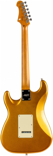 JET JS-300 GD электрогитара, Stratocaster, корпус липа, 22 лада, SSS, tremolo, цвет GD фото 2