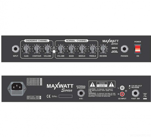 HIWATT MAXWATT G20R комбоусилитель для электрогитары, 20 Вт, 1х8" Hiwatt High Performance фото 4