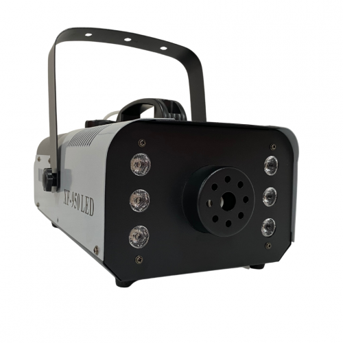 XLine XF-950 LED Компактный генератор дыма мощностью 900 Вт c LED RGB 6х3 Вт подсветкой. ДУ фото 4