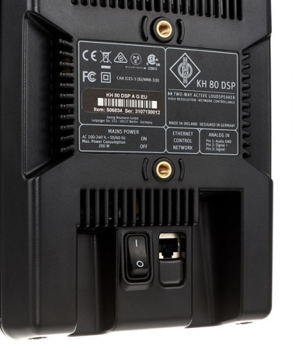 Neumann KH 80 DSP(AG-EU) Двухполосный активный монитор с двумя усилителями с цифровым процессором фото 5