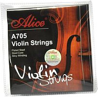 Alice A705 Струны для скрипки, обмотка из сплава алюминия