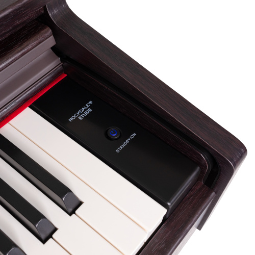 ROCKDALE Etude 128 Graded Rosewood цифровое пианино, 88 клавиш, цвет палисандр фото 7