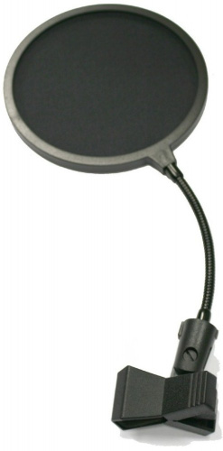 Invotone MPF200 Съемный поп фильтр в блистере с креплением на микрофонную стойку фото 2