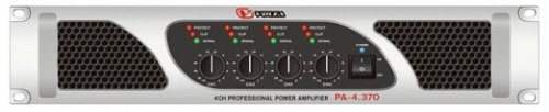 VOLTA PA-4.370 Усилитель мощности четырёхканальный. Мощность (8/4/2 Ом) 4х250 Вт/ 4х370 Вт/ 4х480
