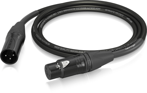 Behringer PMC-150 качественный микрофонный кабель с разъемами XLR, 1.5 метра