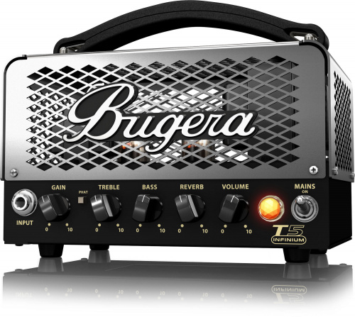 Bugera T5-INFINIUM - ламповый гитарный усилитель, 5W, ревербератор фото 3