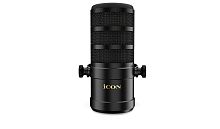 iCON DynaMic Микрофон динамический для подкастинга, вещания, живого звука и звукозаписи, суперкардиоида, частоты 50-15000 Гц, чувствительность 54,5 Дб