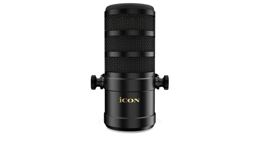 iCON DynaMic Микрофон динамический для подкастинга, вещания, живого звука и звукозаписи, суперкардиоида, частоты 50-15000 Гц, чувствительность 54,5 Дб