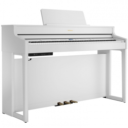 Roland HP702WH+KSH704/2WH цифровое фортепиано цвет белый ( комплект).