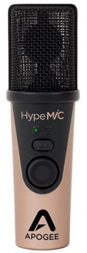 Apogee HypeMIC USB микрофон конденсаторный с аналоговым компрессором, 96 кГц. Кардиоидный