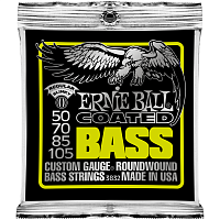 Ernie Ball 3832 струны для бас-гитары Coated Bass Regular Slinky (50-70-85-105)