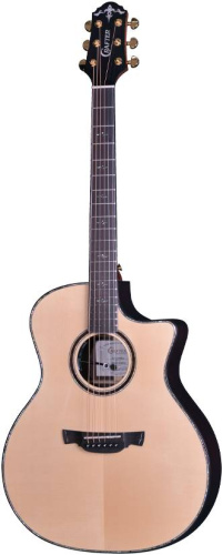 CRAFTER LX G-1000ce электроакустическая гитара, верхняя дека Solid ель, корпус Solid палисандр