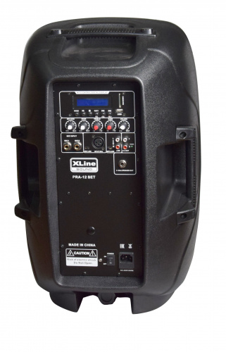 Xline PRA-12 SET Акустический комплект: активная АС 12" с USB/SD/Bluetooth/FM, пассивн. АС 12", 2 ст фото 2
