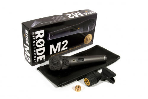 RODE M2 Суперкардиоидный конденсаторный микрофон для "живых" выступлений с выключателем. фото 4