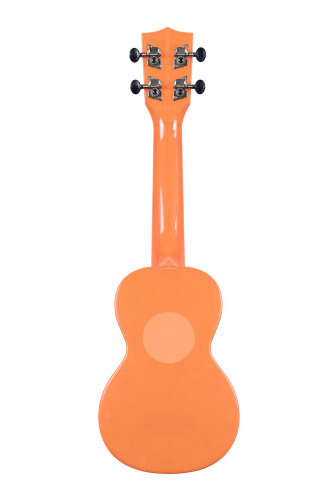 WATERMAN by KALA KA-SWF-OR Fluorescent Orange, Soprano Ukulele Укулеле, форма корпуса - сопрано, материал - АБС пластик, цвет - флуоресцентный оранжев фото 4