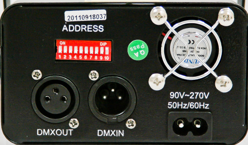 Involight SLL50G лазерный излучатель, 50 мВт зелёный, DMX-512 фото 2