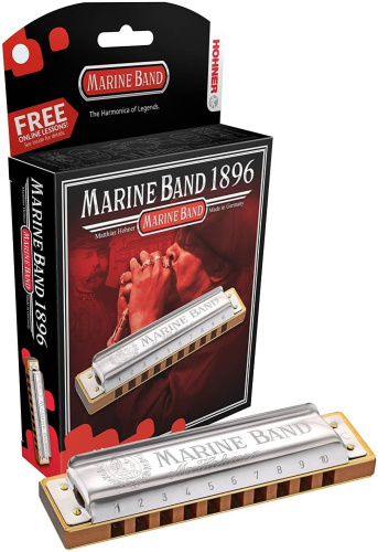 HOHNER M1896066X Marine Band 1896/20 F Губная гармоника диатоническая