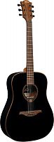LAG T-118D BLK Акустическая гитара, Дредноут, цвет черный