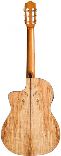CORDOBA C5-CET SPALTED MAPLE LIMITED электроакустическая гитара, цвет натуральный фото 4