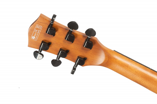 AIERSI SG02SM-40 Акустическая гитара, топ массив ели, корпус махагони фото 6