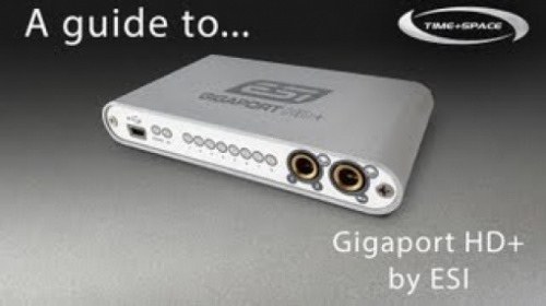 ESI GigaPort HD+ Аудиоинтерфейс USB 0х8, 24-bit / 96kHz, для Mac и PC, 2 выхода на наушники, ASIO 2. фото 5