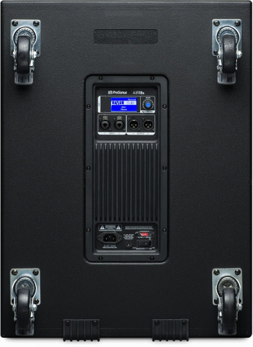 PreSonus AIR18s активный сабвуфер, 18"(3"катушка), 1200Вт, 35-150Гц, SPL 137дБ пик, DSP LCD фото 3
