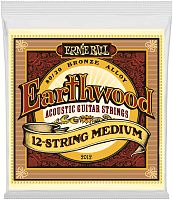 Ernie Ball 2012 струны для 12стр. акуст.гитары 80/20 Medium (11-11.15-15.24w-10.30-14.42-22w.52-28)
