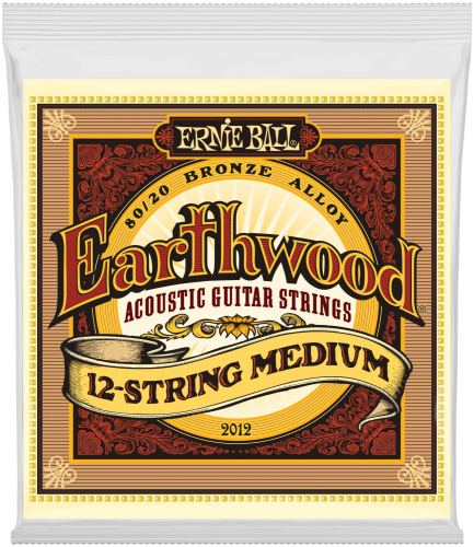 Ernie Ball 2012 струны для 12стр. акуст.гитары 80/20 Medium (11-11.15-15.24w-10.30-14.42-22w.52-28)