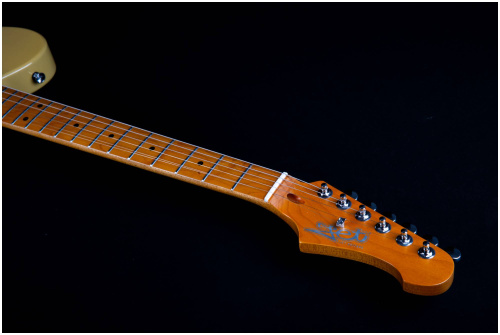 JET JT-350 BSC электрогитара, Telecaster, корпус липа, 22 лада, SS, цвет Buterscotch фото 15