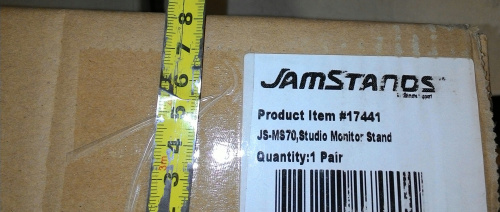 Ultimate JS-MS70 мониторные стойки с изменяемой высотой (пара) фото 7