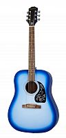 EPIPHONE Starling Starlight Blue акустическая гитара, цвет синий фейд