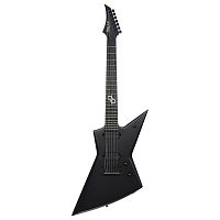 Solar Guitars E2.7C 7-струнная электрогитара, HH, T-o-M, цвет чёрный матовый, чехол в комплекте