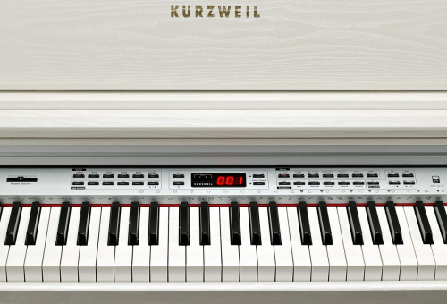 Kurzweil KA150 WH Цифровое пианино, 88 молоточковых клавиш, полифония 68, цвет белый фото 2