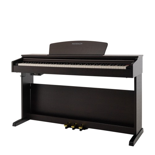 ROCKDALE Etude 128 Graded Rosewood цифровое пианино, 88 клавиш, цвет палисандр фото 4