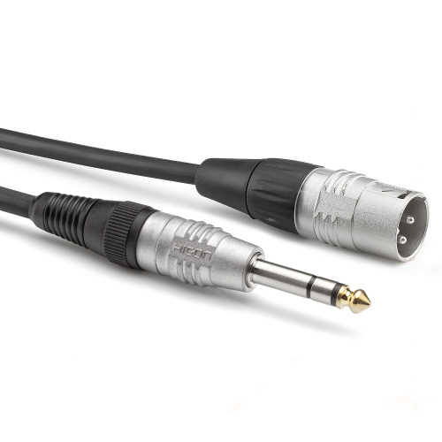 Sommer Cable HBP-XM6S-0150 микрофонный кабель BASIC+, XLR(M)—6,3 Jack stereo, 1,5м, HICON